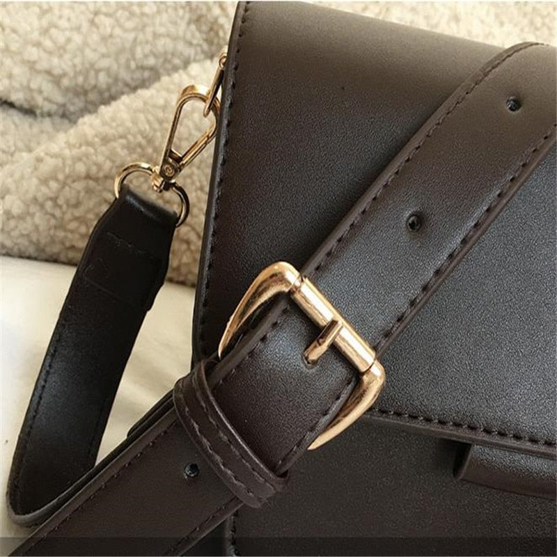 Classic Designer PU Leather Crossbody Bag