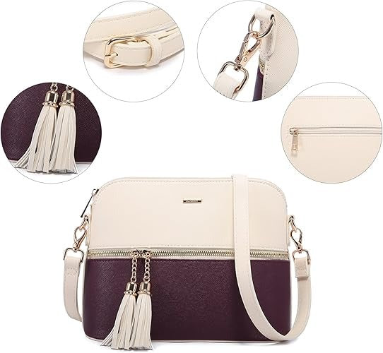 Elegant 3-Piece Handbag Set – Tote, Crossbody, and Pouch